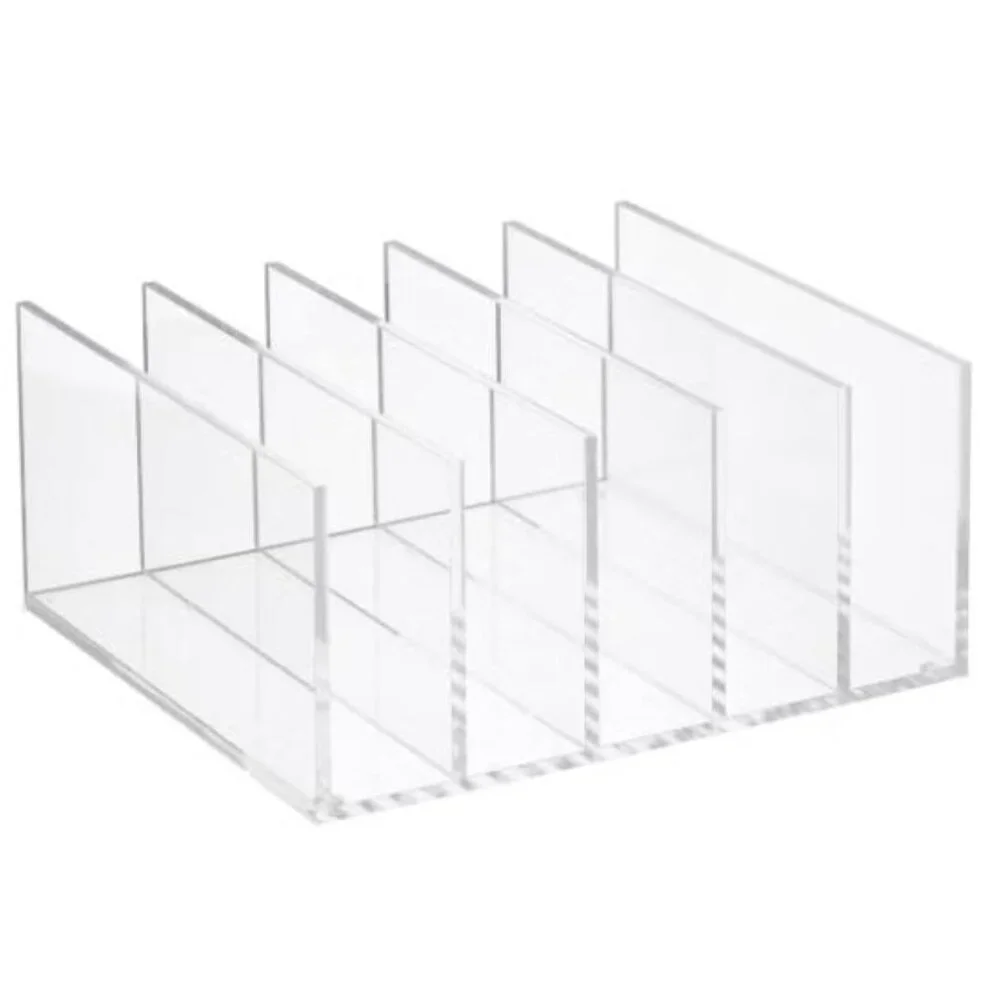 Clear Acrylic Organizer Divider Tray - 5 Slots